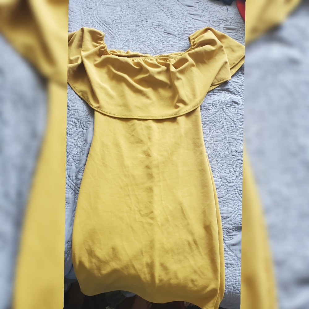 Yellow dress
